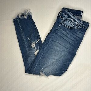 Distressed Vervet jeans